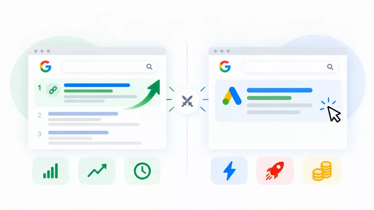 SEO vs Google Ads