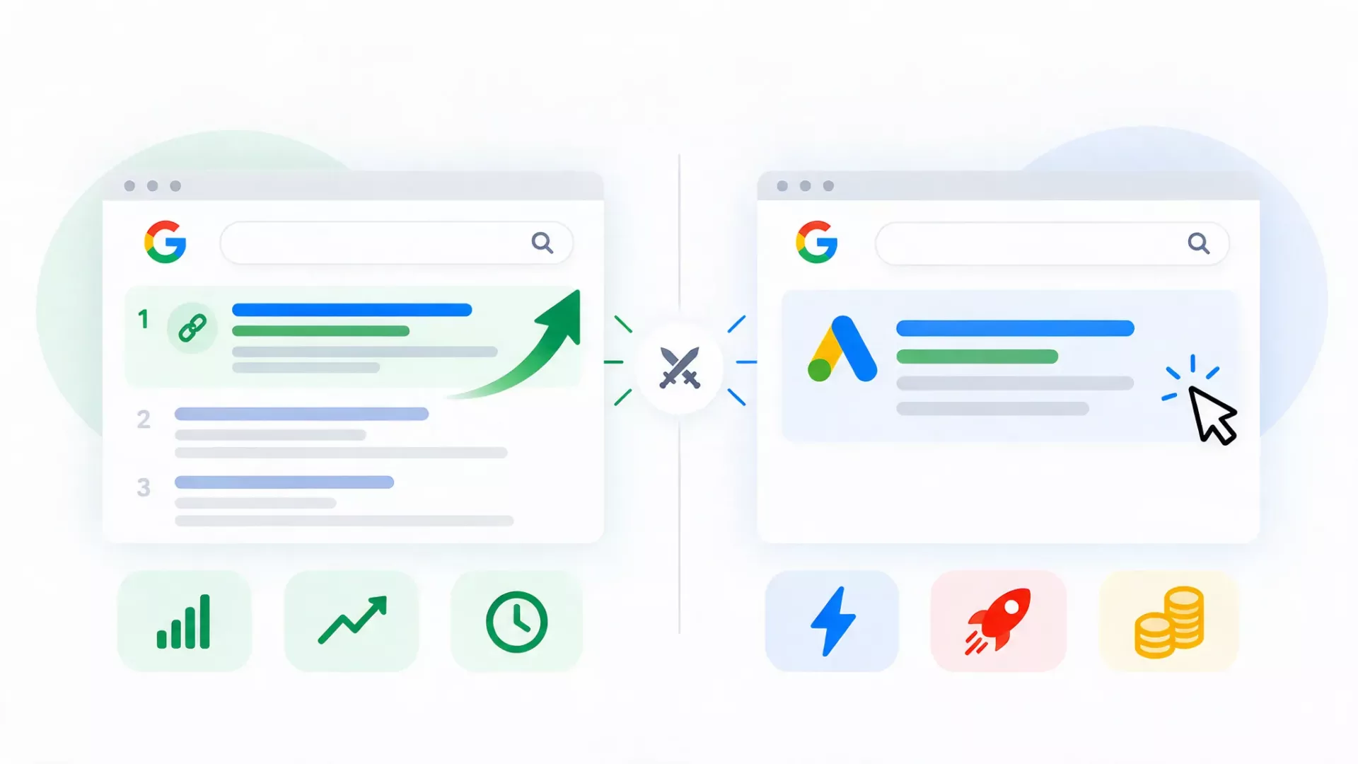 SEO vs Google Ads